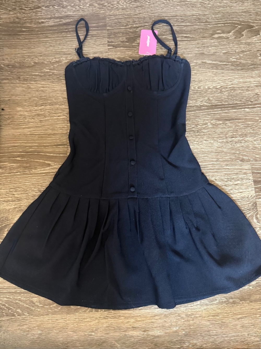 Black Edikted mini dress